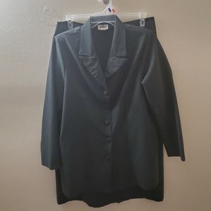Vintage ladies plus size skirt suit 2X
